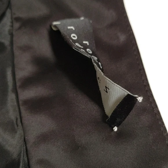 Robert Rodriguez Black One Shoulder Dress M - Picture 12 of 16